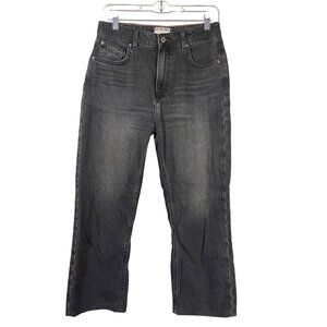 We The Free Womens High Rise Pacifica Straight Cropped Jeans Size 28 Boho
